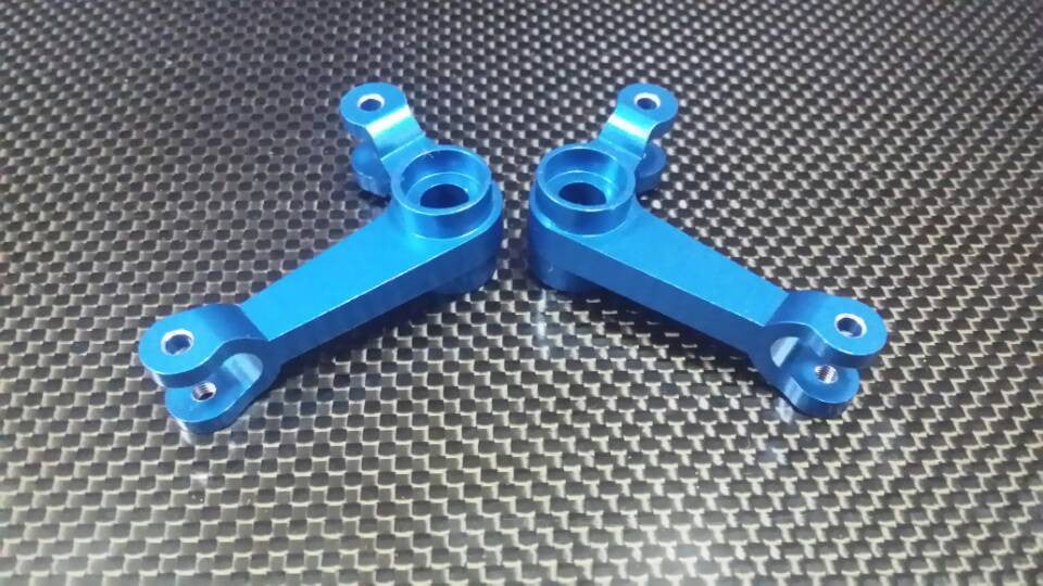 Traxxas Revo, Revo 3.3 Aluminum Front Rocker Arm - 1Pr Blue