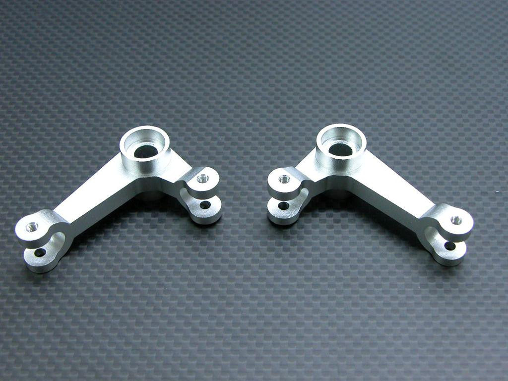 Traxxas Revo, Revo 3.3 Aluminum Front Rocker Arm - 1Pr Silver