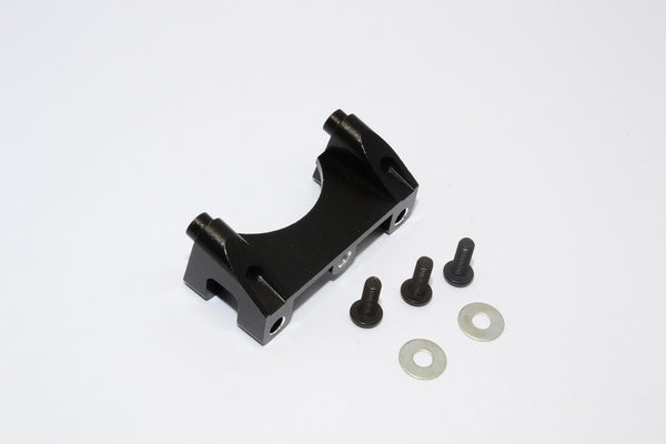 Traxxas Revo & Revo 3.3 Aluminum Front Damper Mount With Counter Sink Washers & Screws - 1Pc Set Black