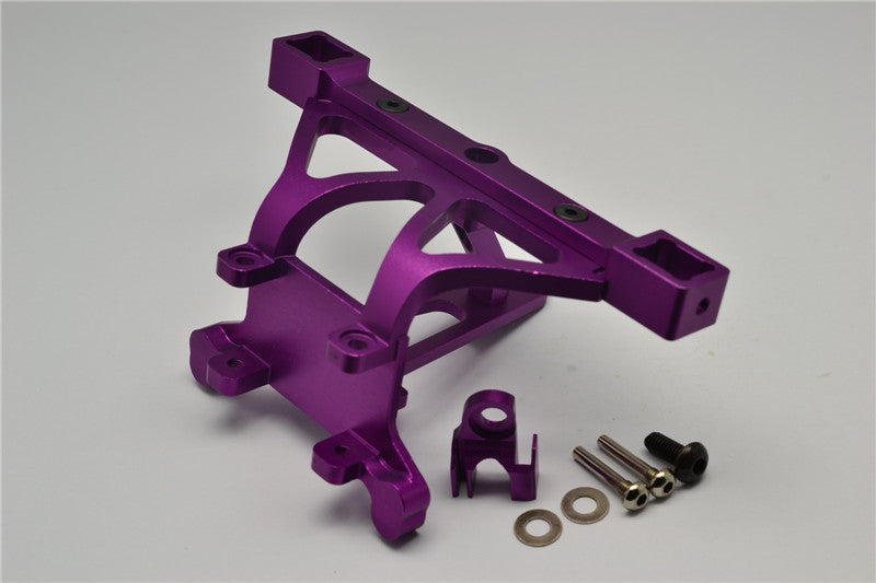 Traxxas Revo, Revo 3.3, E-Revo Aluminum Front Body Posts Mount With Screw - 1Pc Set Purple