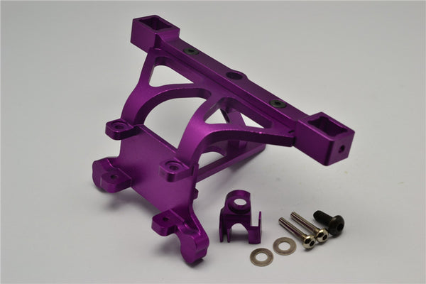 Traxxas Revo, Revo 3.3, E-Revo Aluminum Front Body Posts Mount With Screw - 1Pc Set Purple