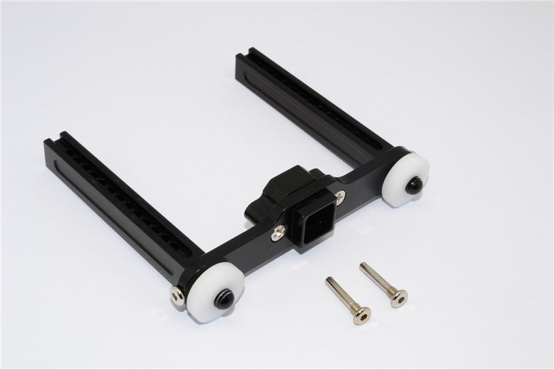 Traxxas Revo Aluminum Rear Body Posts With Screws (Extension 25mm) - 1Pc Set Black