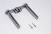 Traxxas Revo Aluminum Rear Body Posts With Screws (Extension 25mm) - 1Pc Set Gray Silver