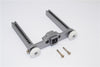 Traxxas Revo Aluminum Rear Body Posts With Screws (Extension 25mm) - 1Pc Set Gray Silver