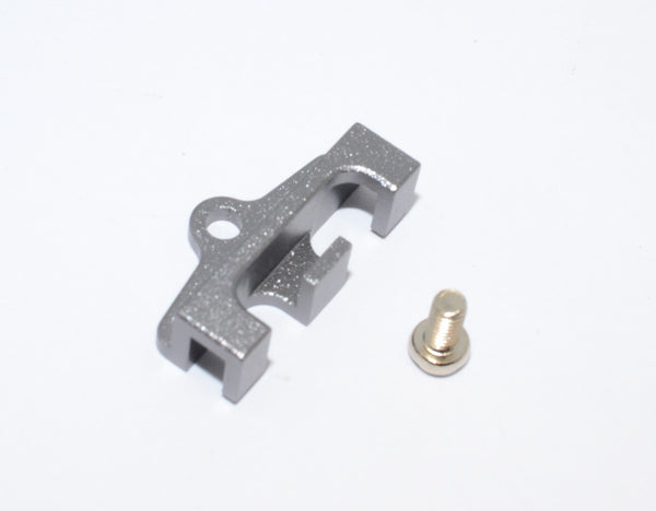 Traxxas Revo Aluminum Front Servos Wires Bunch With Screw - 1Pc Set Gray Silver