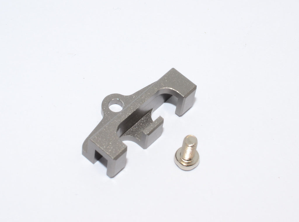 Traxxas Revo Aluminum Front Servos Wires Bunch With Screw - 1Pc Set Titanium