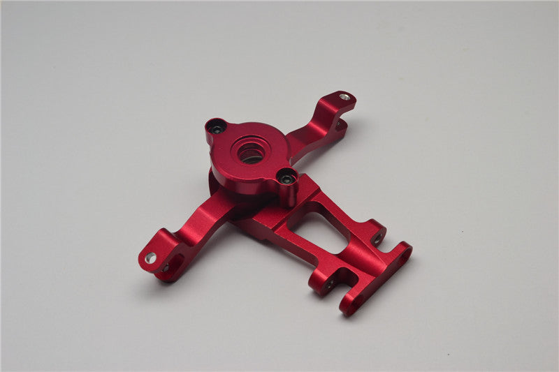 Traxxas Revo, Revo 3.3, E-Revo Aluminum Steering Assembly (With 2.3mm & 2.1mm Coil Springs - 2Pcs) - 3Pcs Set Red