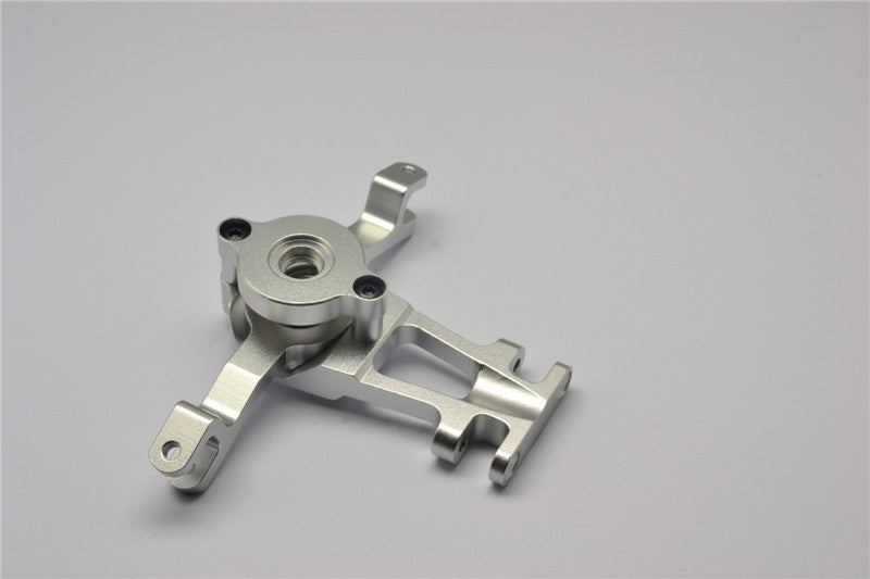 Traxxas Revo, Revo 3.3, E-Revo Aluminum Steering Assembly (With 2.3mm & 2.1mm Coil Springs - 2Pcs) - 3Pcs Set Silver