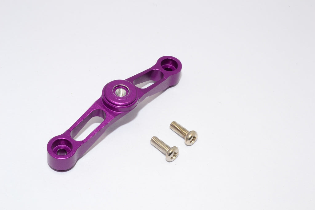 Traxxas Revo Aluminum Steering Holder With Screws - 1Pc Set Purple
