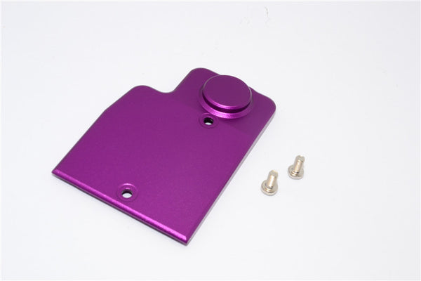 Traxxas Revo & Revo 3.3 Aluminum Fuel Tank Mount Plate With Screws - 1Pc Set Purple