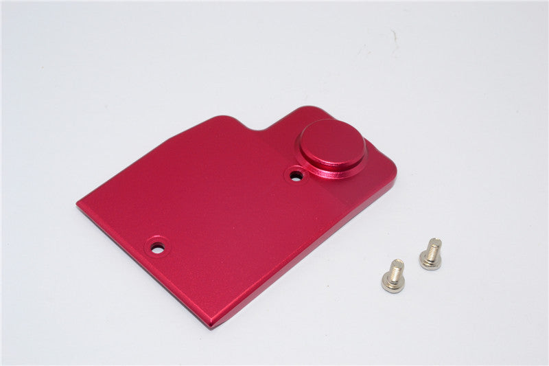 Traxxas Revo & Revo 3.3 Aluminum Fuel Tank Mount Plate With Screws - 1Pc Set Red