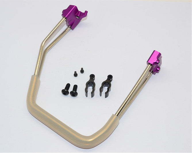 Traxxas Revo Aluminum Handle With Silicone Tube & Screws - 1 Set Purple