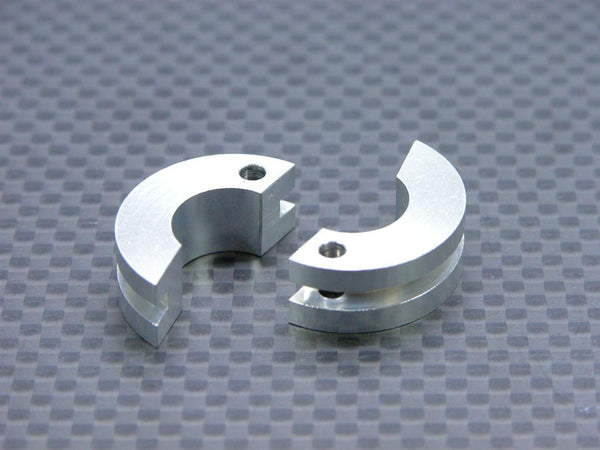 Traxxas Revo, Revo 3.3 Aluminum Clutch Shoes - 1Pr Silver