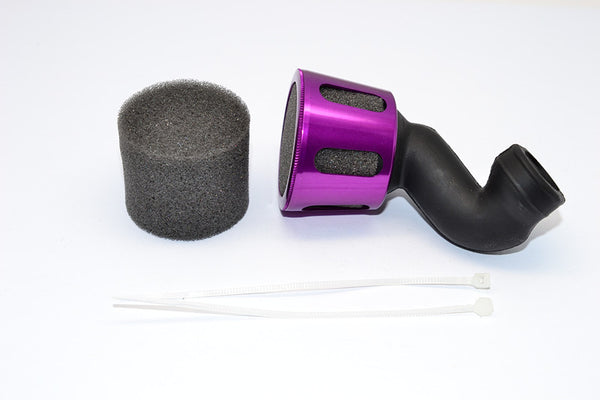 Traxxas Revo, Revo 3.3 Aluminum Air Filter With 2Pcs Foam & Manifold - 1 Set (GPM Version) Purple