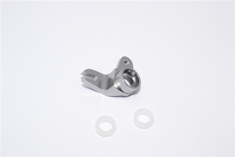 Traxxas Revo, Revo 3.3 Aluminum Throttle Linkage With Bushings - 1Pc Set Gray Silver