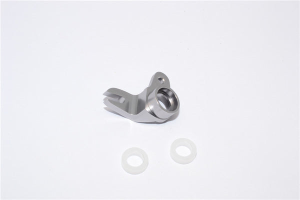 Traxxas Revo, Revo 3.3 Aluminum Throttle Linkage With Bushings - 1Pc Set Gray Silver