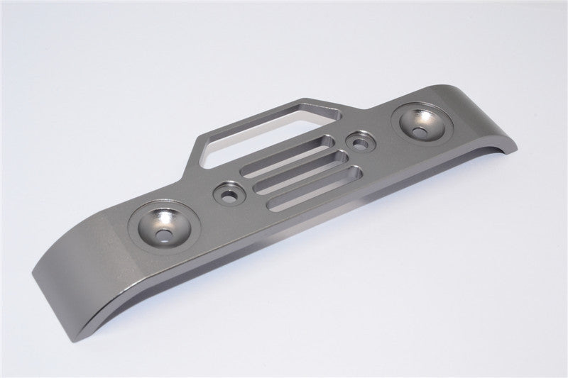 Traxxas Revo, Revo 3.3 Aluminum Front Bumper - 1Pc Gray Silver