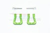 Traxxas TRX-4 Trail Defender Crawler Aluminum Front/Rear Bumper D-Rings - 1Pr Set Green