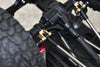 Brass Rear Axle Mount Set For Suspension Links For 1:10 Traxxas TRX-4 Crawlers - 6Pc Set