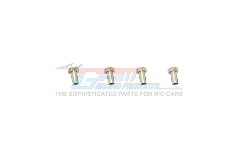 Stainless Steel Hex Socket Screw For GPM Optional 12mm Wheel Hex Adapters Item# TRX4010/12MM - 4Pc Set