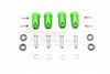 Traxxas TRX-4 Trail Defender Crawler Aluminum Wheel Hex Adapters 21mm - 4Pc Set Green