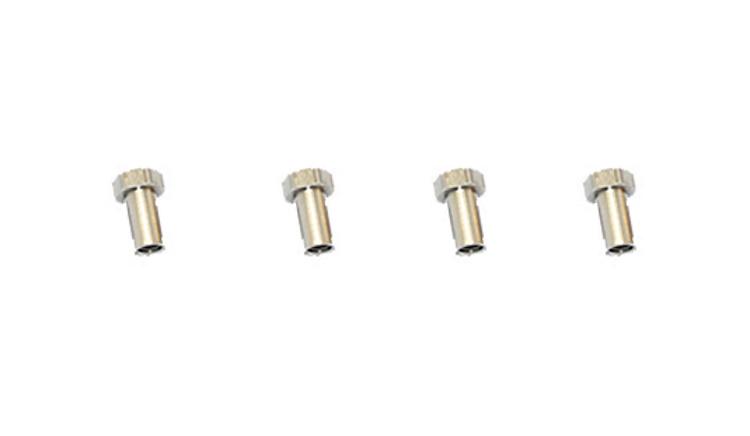 Stainless Steel Hex Socket Screw For GPM Optional 9mm Hex Adapters Item# TRX4010/9MM For Traxxas TRX-4 / TRX-6 - 4Pc Set