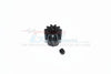 Traxxas TRX-4 Trail Defender Crawler / TRX-6 Mercedes-Benz G63 Steel 11T Pinion Gear - 1Pc Set Black