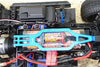 Traxxas TRX-4 Trail Defender Crawler / TRX-6 Mercedes-Benz G63 Aluminum Battery Hold-Down - 3Pcs Set Black