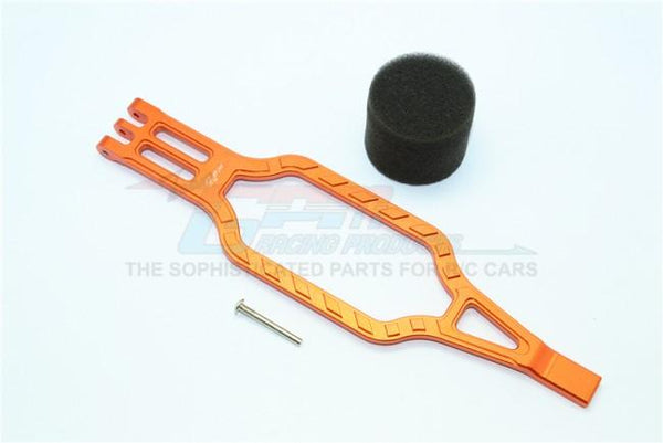 Traxxas TRX-4 Trail Defender Crawler Aluminum Battery Hold-Down - 3Pcs Set	 Orange