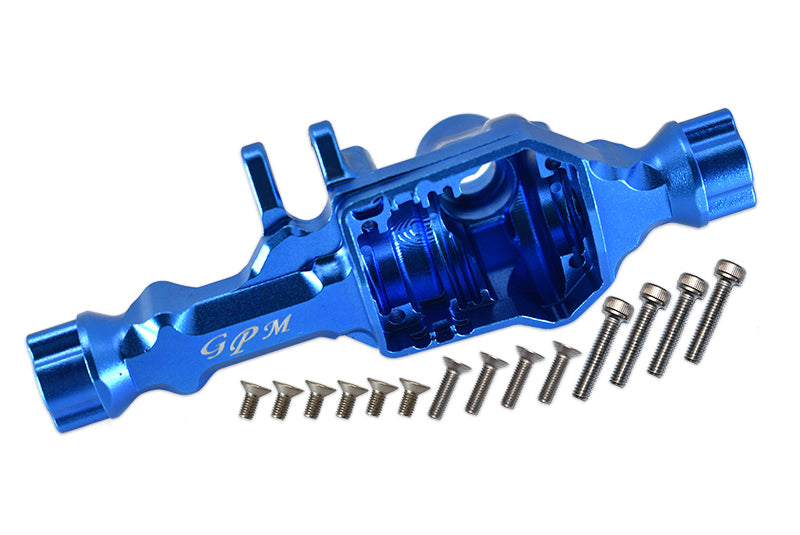 Traxxas TRX-4 Trail Defender Crawler Aluminum Front Gear Box (Without Cover) - 1 Set Blue