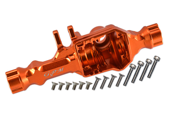 Traxxas TRX-4 Trail Defender Crawler Aluminum Front Gear Box (Without Cover) - 1 Set Orange