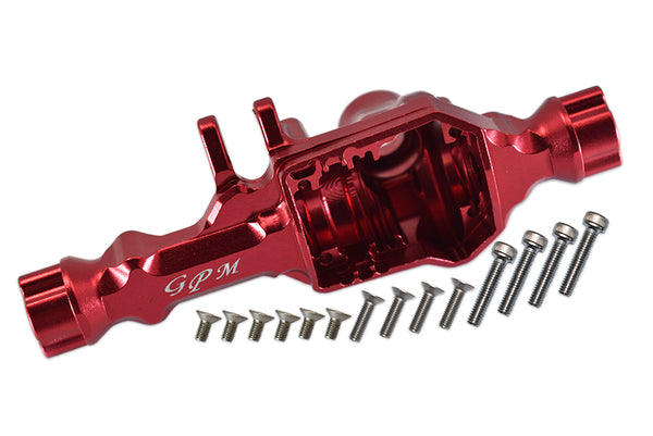 Traxxas TRX-4 Trail Defender Crawler Aluminum Front Gear Box (Without Cover) - 1 Set Red