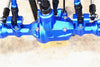Traxxas TRX-4 Trail Defender Crawler Aluminum Rear Gear Box (Without Cover) - 1 Set Red