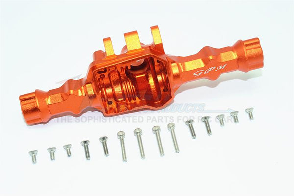 Traxxas TRX-4 Trail Defender Crawler Aluminum Rear Gear Box (Without Cover) - 1 Set Orange