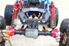 Traxxas TRX-4 Trail Defender Crawler / TRX-6 Mercedes-Benz G63 Aluminum Rear Gear Box Mounts (Multiple Positioning Holes) - 1Pr Set Brown