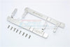 Traxxas TRX-4 Trail Defender Crawler Aluminum Side Steps - 1Pr Set Silver