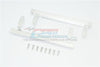 Aluminum Side Steps For Traxxas TRX-4 Mercedes-Benz G500 (82096-4) -1Pr Set Silver