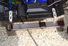 Traxxas TRX-4 Trail Defender Crawler Aluminum Side Steps (Reticulated Pattern) - 1Pr Set Brown