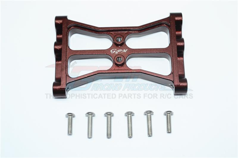 Traxxas TRX-4 Trail Defender Crawler Aluminum Chassis Crossmember - 1Pc Set Brown