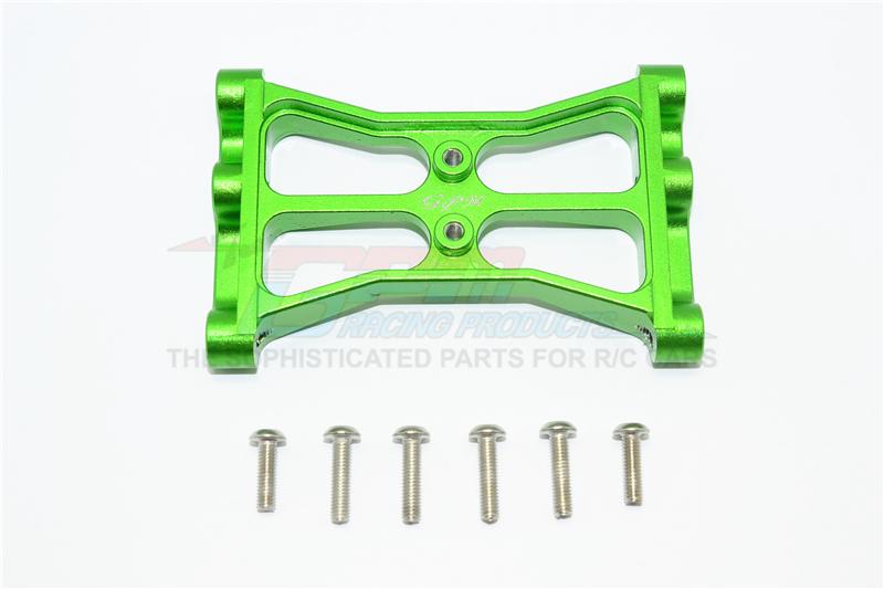 Traxxas TRX-4 Trail Defender Crawler Aluminum Chassis Crossmember - 1Pc Set Green