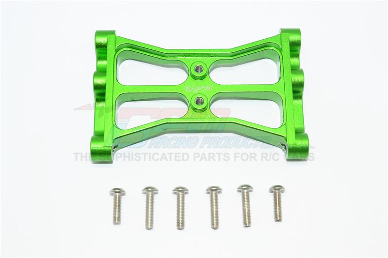 Traxxas TRX-4 Trail Defender Crawler Aluminum Chassis Crossmember - 1Pc Set Green