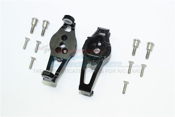 Traxxas TRX-4 Trail Defender Crawler Aluminum Front C Hubs - 1Pr Set Black