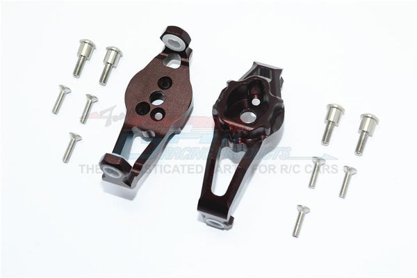 Traxxas TRX-4 Trail Defender Crawler Aluminum Front C Hubs - 1Pr Set Brown