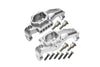 Aluminum Front C Hubs For Traxxas 1:10 TRX 4 Trail Defender Crawler / TRX 6 Mercedes Benz G63 Upgrades - Silver