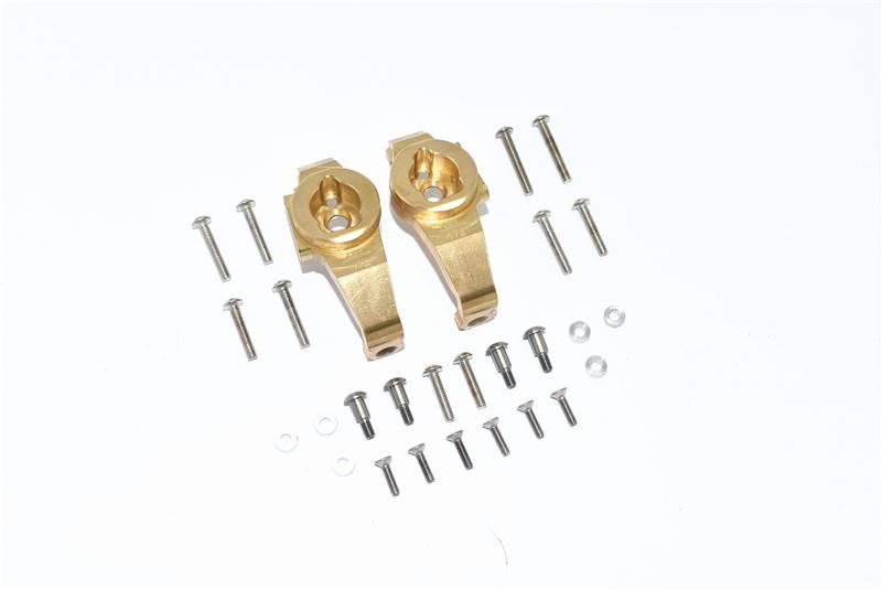 Traxxas TRX-4 Brass Adjustable Front C Hub - 2Pc Set 