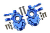 Traxxas TRX-4 Trail Defender Crawler / TRX-6 Mercedes-Benz G63 Aluminum Front Knuckle Arms - 1Pr Set Blue