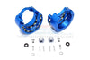 Traxxas TRX-4 Trail Defender Crawler / TRX-6 Mercedes-Benz G63 Aluminum Pendulum Wheel Knuckle Axle Weight + 9mm Hex Adapter - 1Pr Set Blue