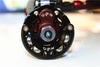 Traxxas TRX-4 Trail Defender Crawler / TRX-6 Mercedes-Benz G63 Aluminum Pendulum Wheel Knuckle Axle Weight + 9mm Hex Adapter With Outer Portal Case - 1Pr Set Brown