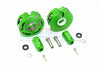 Traxxas TRX-4 Trail Defender Crawler Aluminum Pendulum Wheel Knuckle Axle Weight + 21mm Hex Adapter - 1Pr Set Green