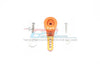 Traxxas TRX-4 Defender / Tactical Unit / Ford Bronco Aluminum 23T Servo Horn With Built-In Spring (4 Positioning Holes) - 1Pc Set Orange